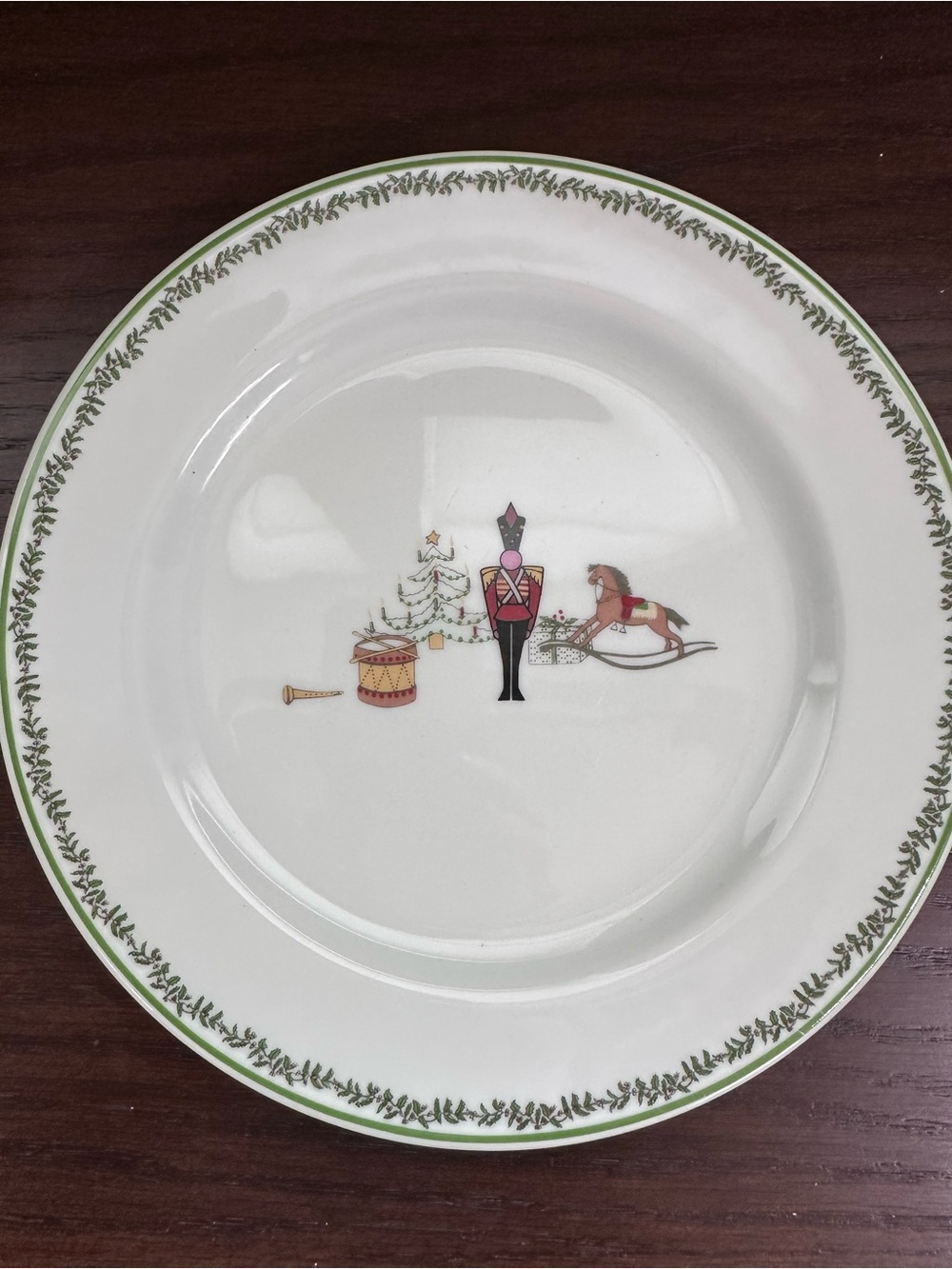 Bernardaud Limoges Grenadiers Holiday Children’s Plate & Mug Set - Picture 2 of 8